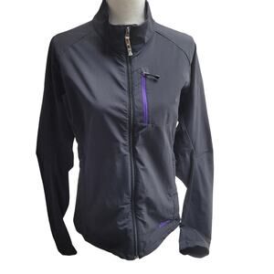 Sherpa Adventure Gear black jacket softshell rain coat articulated arms gorpcore